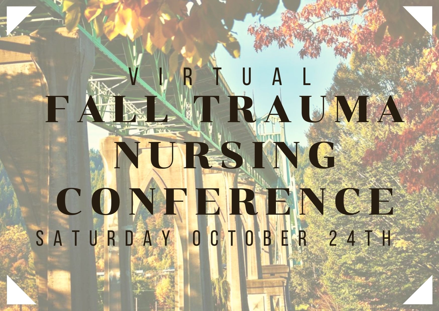 Virtual Fall Trauma Nursing Conference OHSU